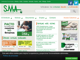 'smandaluz.com' screenshot