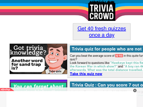 'triviacrowd.com' screenshot