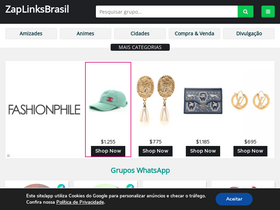 'zaplinksbrasil.com.br' screenshot
