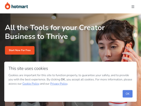 'hotmart.com' screenshot