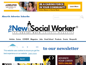 'socialworker.com' screenshot