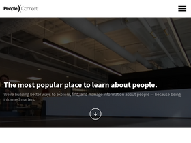 'peopleconnect.us' screenshot