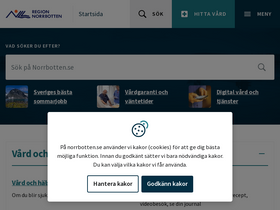 'norrbotten.se' screenshot