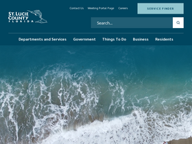 'stlucieco.gov' screenshot