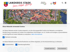 'landkreis-stade.de' screenshot