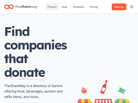 'theshareway.com' screenshot