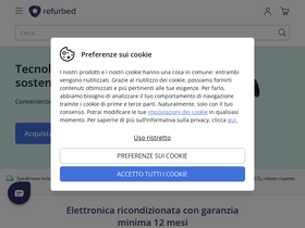 'refurbed.it' screenshot