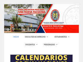 'derecho.cloud' screenshot