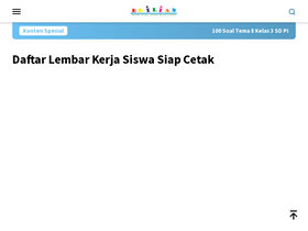 'bimbelbrilian.com' screenshot