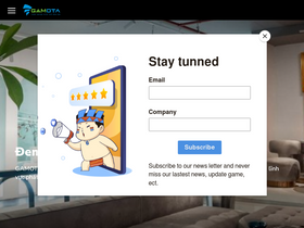 'gamota.com' screenshot