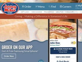 'jerseymikes.com' screenshot