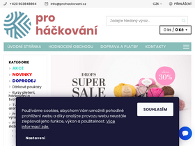 'prohackovani.cz' screenshot