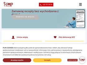 'cmp.med.pl' screenshot