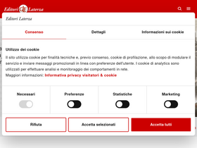 'laterza.it' screenshot
