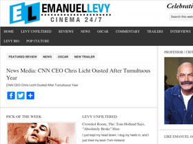 'emanuellevy.com' screenshot