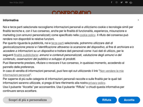 'controradio.it' screenshot