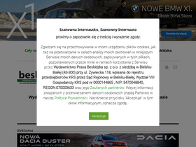 'beskidzka24.pl' screenshot