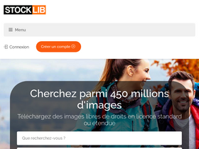 'stocklib.fr' screenshot