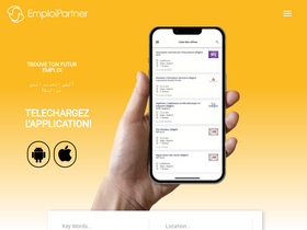 'emploipartner.com' screenshot
