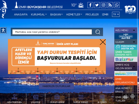 'izmir.bel.tr' screenshot