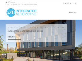'integratedautomotive.co.uk' screenshot