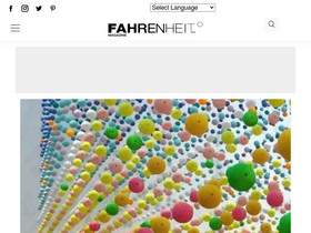 'fahrenheitmagazine.com' screenshot