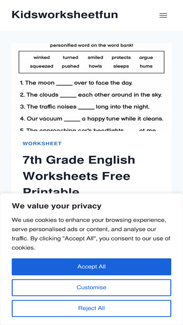 kidsworksheetfun.com