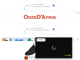 'onzedafrik.com' screenshot