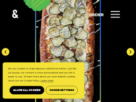 'andpizza.com' screenshot