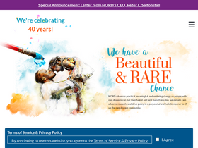 'rarediseases.org' screenshot