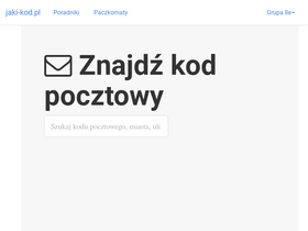 'jaki-kod.pl' screenshot
