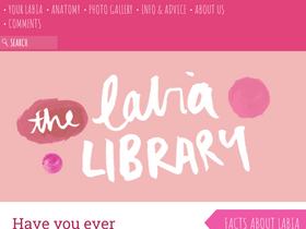 'labialibrary.org.au' screenshot