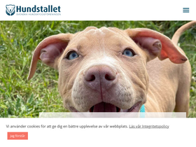 'hundstallet.se' screenshot