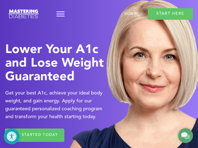 'masteringdiabetes.org' screenshot