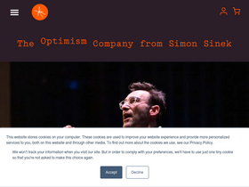 'simonsinek.com' screenshot
