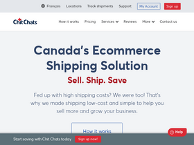 'chitchats.com' screenshot