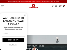 duramorusa.com homepage screenshot