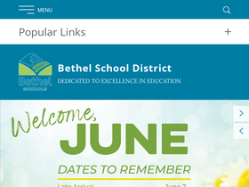 'bethelsd.org' screenshot