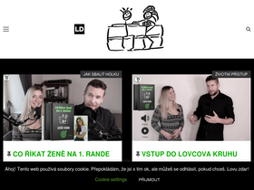 'lovcuvdenik.cz' screenshot