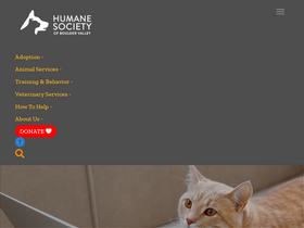 'boulderhumane.org' screenshot