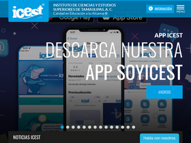 'icest.edu.mx' screenshot