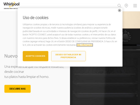 'whirlpool.es' screenshot