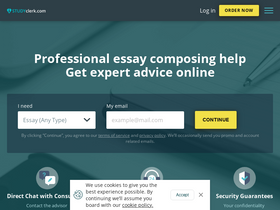 'studyclerk.com' screenshot