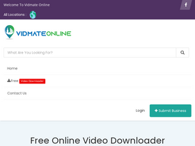 'vidmateonline.com' screenshot