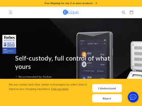 'ellipal.com' screenshot