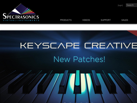 'spectrasonics.net' screenshot