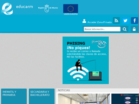 'educarm.es' screenshot