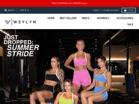 Weylyn Apparel website screenshot