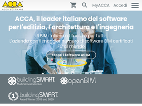 'acca.it' screenshot