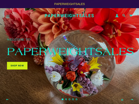 paperweightsales.com homepage screenshot